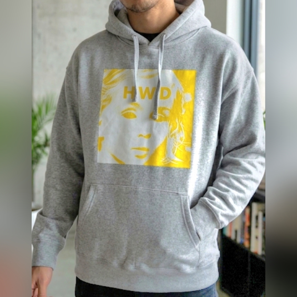 HWD (Half Way Dead) Gray Hoodie Size L ‎ NWT